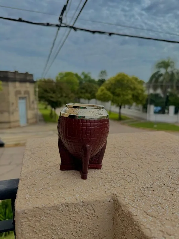 Mate Torpedo Cuero Croco